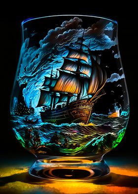 Ship in Glass