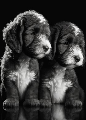 Spanish Water Dog Pups