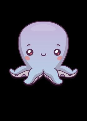 Octopus Cute Kids Squid