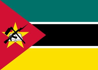 Flag of Mozambique