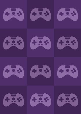 Gamer Controllers Purple