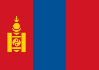 Flag of Mongolia