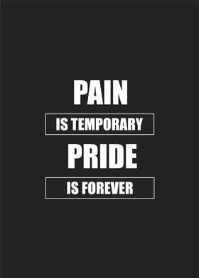 pain is