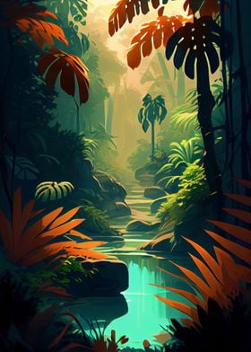 Tropical Pond