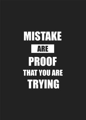 mistake are