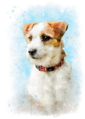 Jack Russell Terrier art