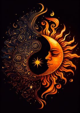 Harmonious Sun and Moon