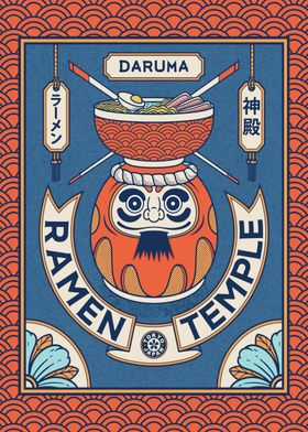 Japanese Ramen Daruma