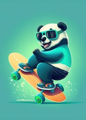 Panda Skater 