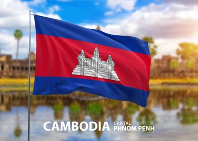 Cambodia Flag