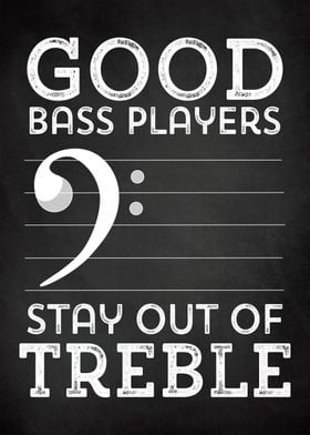 Bass Player Bassist Treble