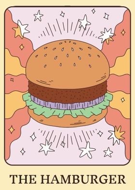 The Hamburger Tarot Card