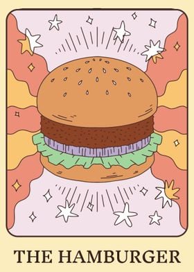 The Hamburger Tarot Card