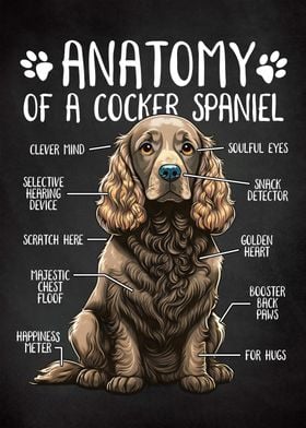 Cocker Spaniel Anatomy Dog