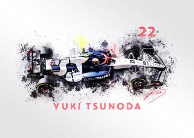 Yuki Tsunoda Car 2023