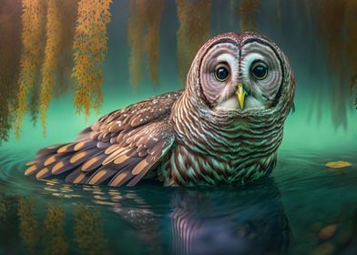 Barred owl lagoon 