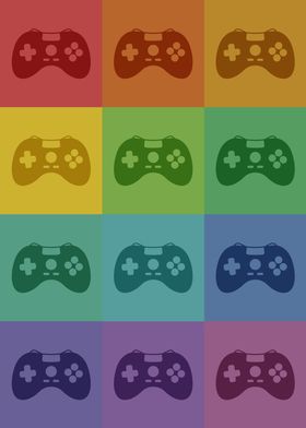 Video Game Controller Art