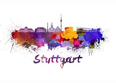 Stuttgart skyline