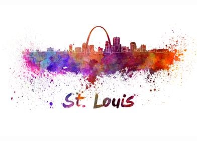 St louis skyline 