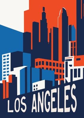 Los Angeles Minimal Poster