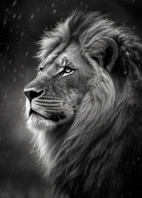 Rainy Lion