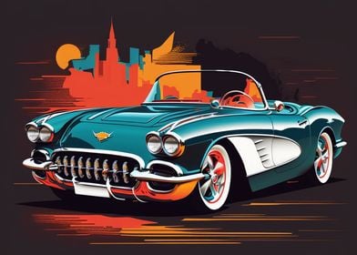 Corvette 1958 Classic Car