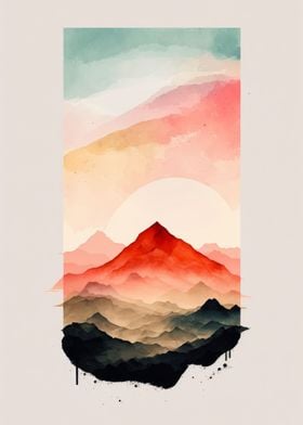 Watercolor Naturescape 