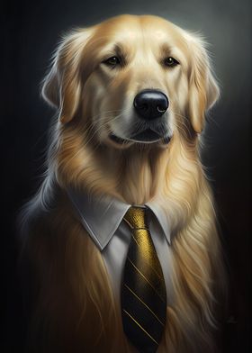 Golden Retriever Dog Suit