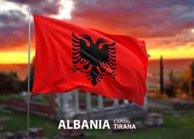 Albania Flag