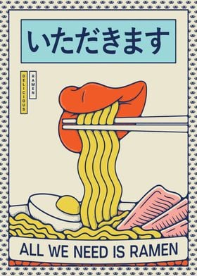 Japanese Ramen Lip