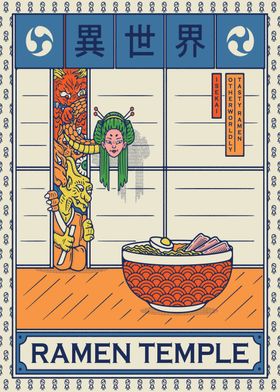 Japanese Ramen Yokai