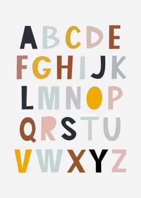 kid alphabet