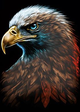 eagle portrait