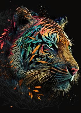 Colourful Tiger