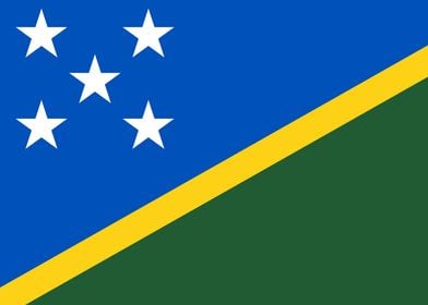 Flag of Solomon Islands