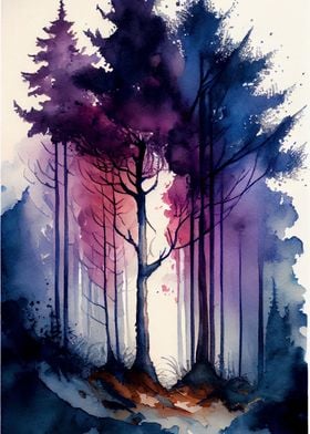 Purple Forest