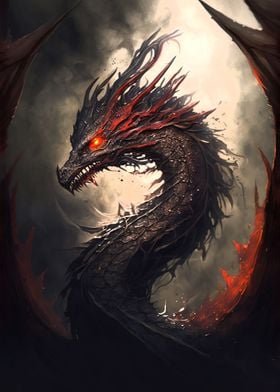 Dragon portrait