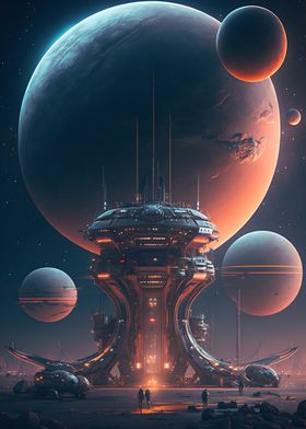 Vision of space cities