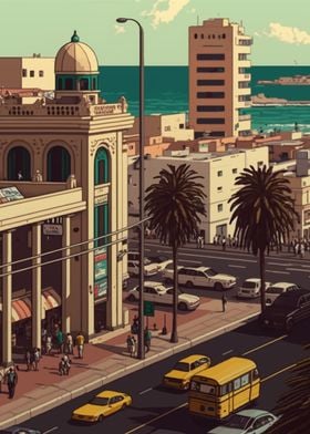 Dakar Pixel art