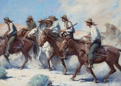 Armed Cowboys On A Mission