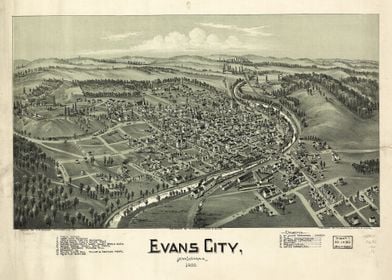 Evans City PA 1900