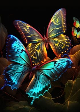 Fluttering Butterflies