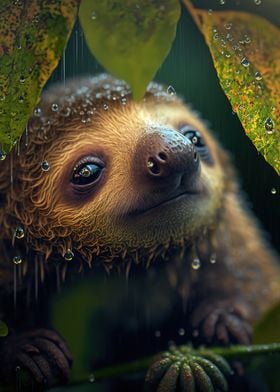 cute sloth