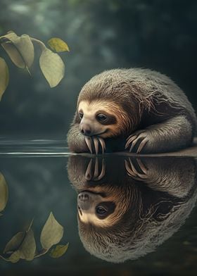 cute sloth