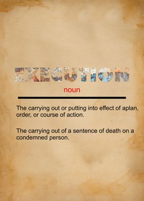 Execution Definition