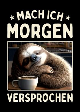 Faultier Mach Ich Morgen