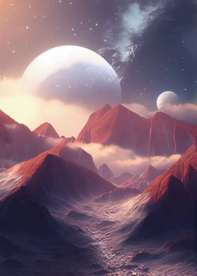 Lunar landscape