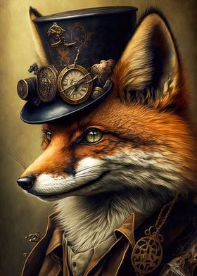Steampunk Fox