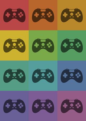 Video Game Controller Art