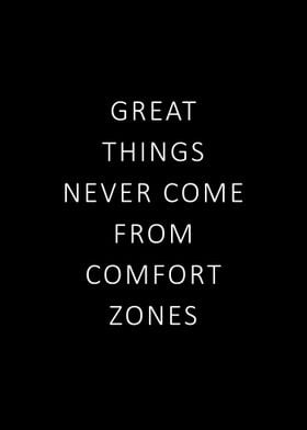 Comfort zones